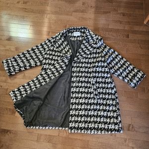 Winter 3/4 length herringbone jacket